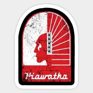 Hiawatha Sticker